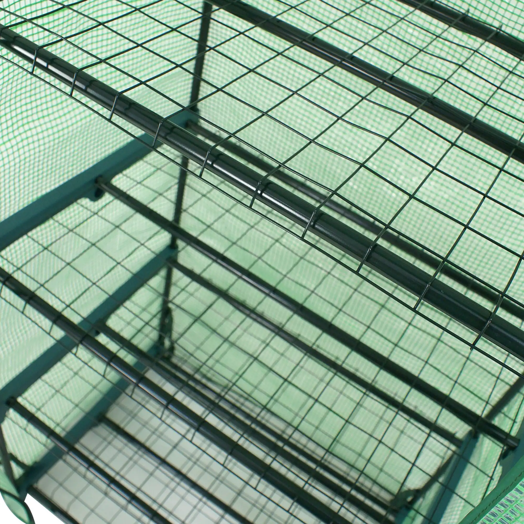 

PE Cover MIni Walk-in 4 Tiers Waterproof Greenhouse 27.3 x 19 x 63"