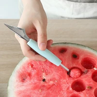 hot sale fruit watermelon ice cream dig ball scoop fruit platter carving knife diy cold dishes gadgets slicer tools food cutter