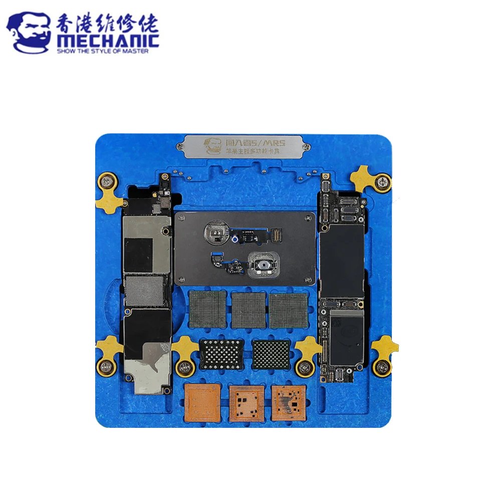 

MECHANIC MR5 Motherboard Fixture Multifunctional IC Chip CPU NAND Fingerprint Repair PCB Holder for IPhone XR 8P 8 7P 7 6SP 6S 6