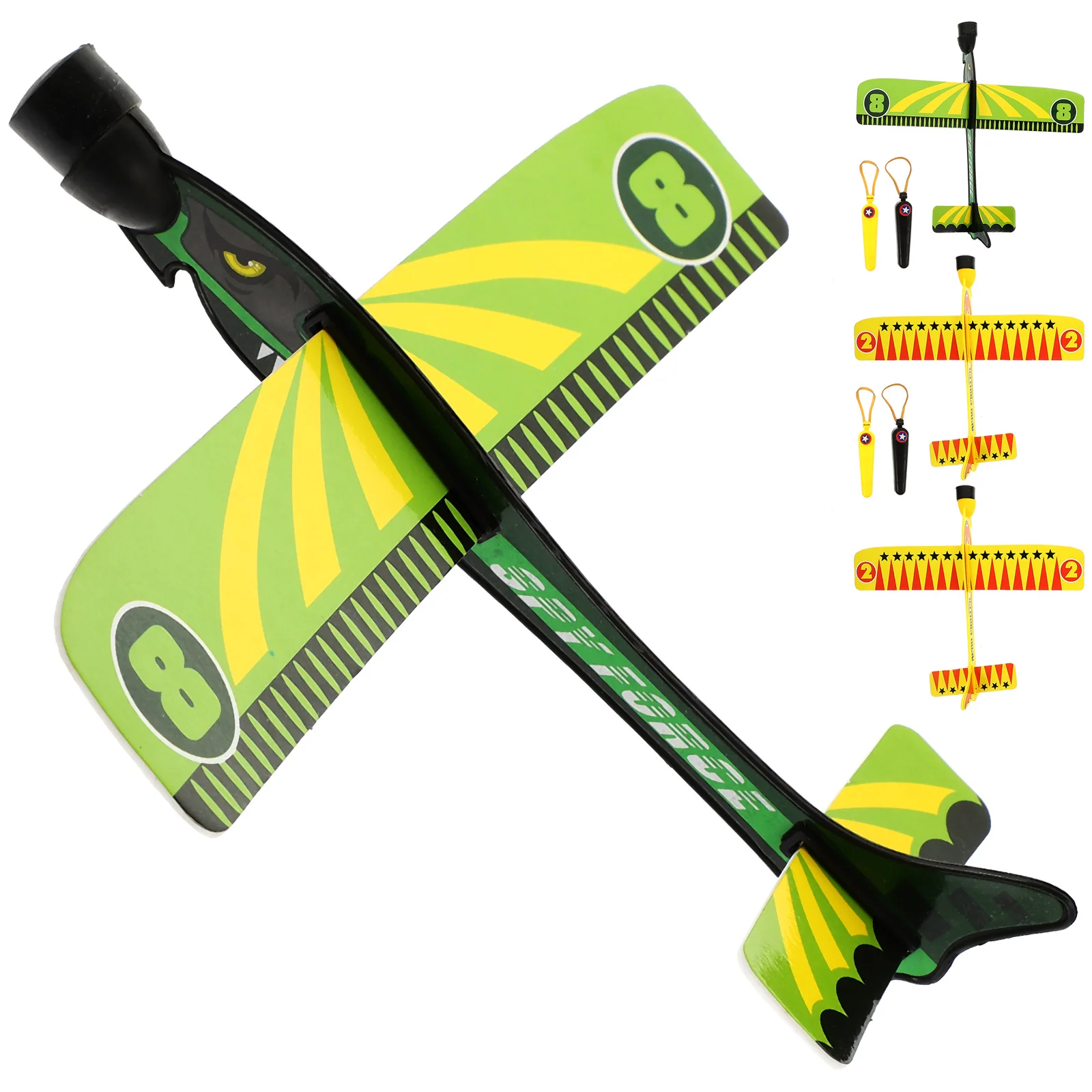 

4 шт., детский летательный аппарат-катапульта