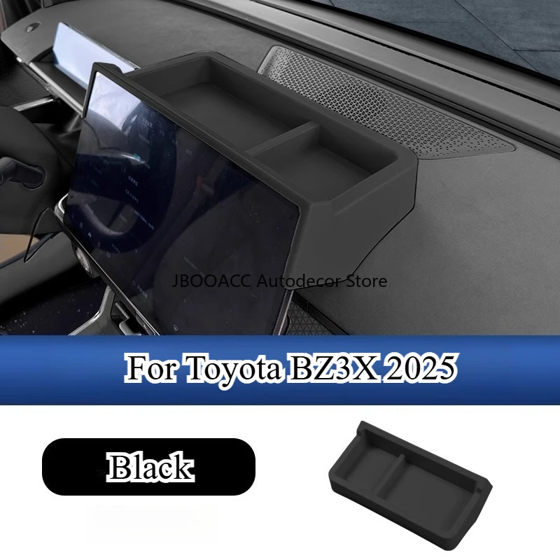 

Для Toyota BZ3X 2025 автомобильный навигационный экран задний ящик для хранения мобильного телефона ящик для хранения автомобильных аксессуаров держатель органайзер для хранения
