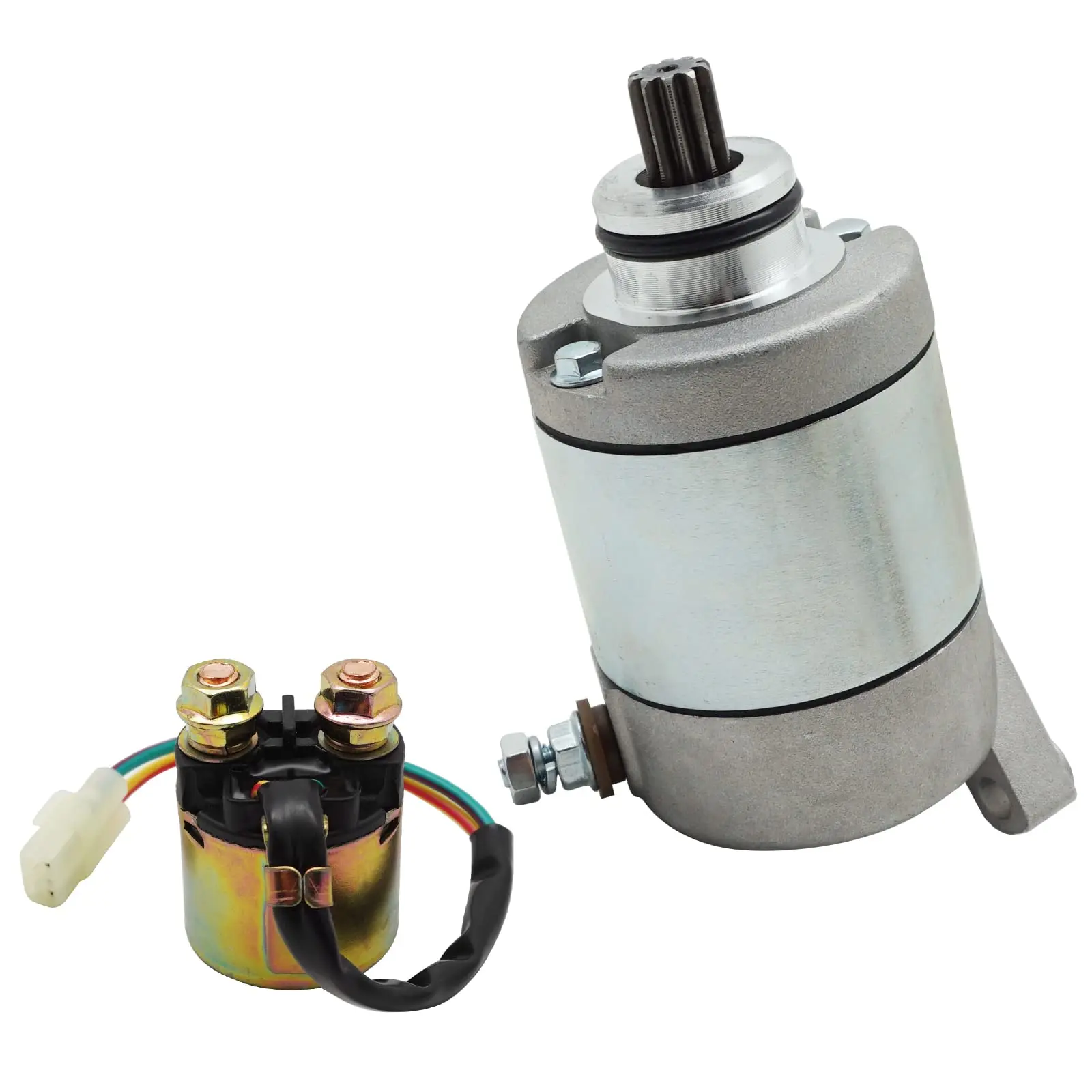 Стартер и реле для Honda TRX450ER TRX450 2006-2014 OEM # 31200-HP1-601 35850-HP1-601