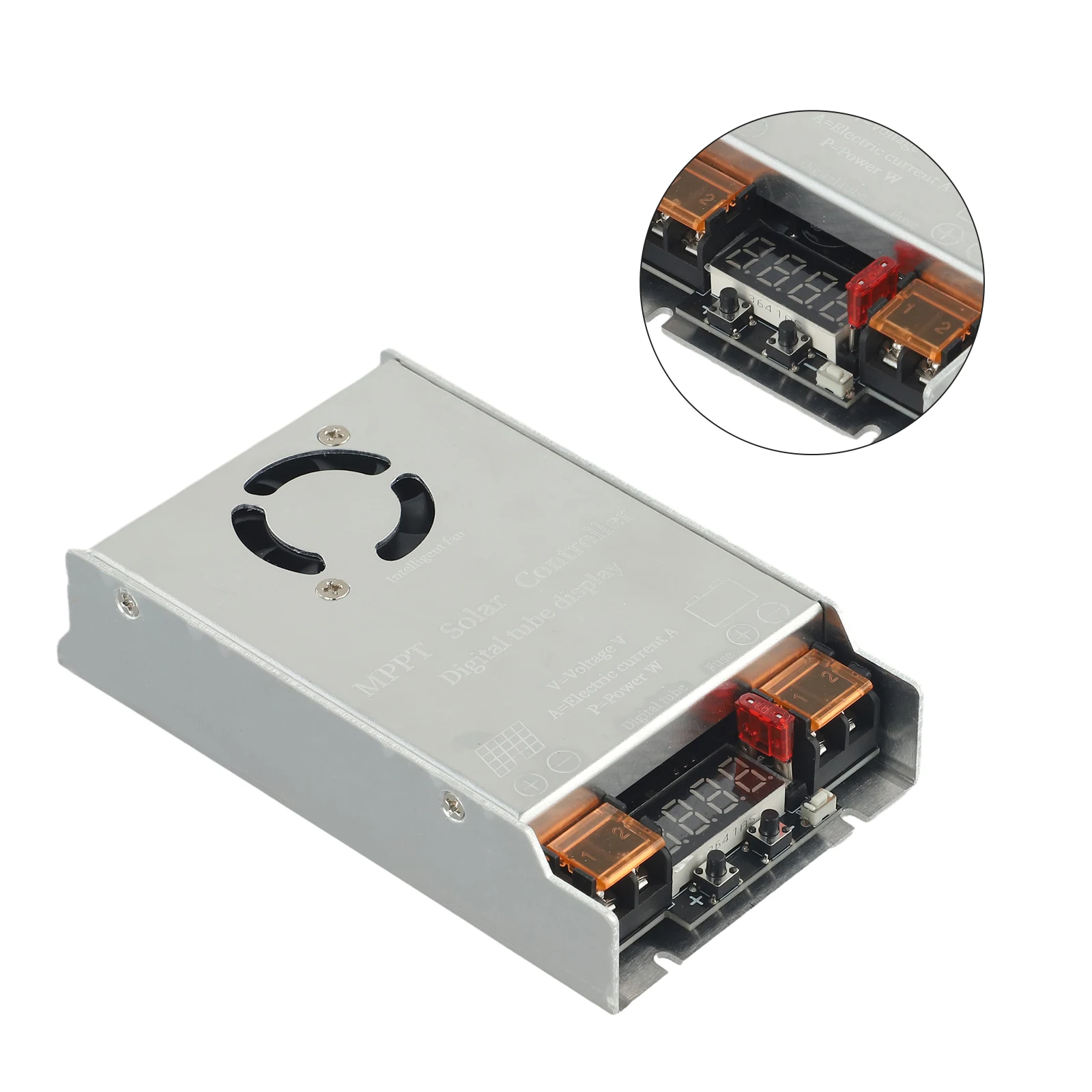Прочный контроллер солнечного повышения MPPT принимает входное напряжение от 12 В