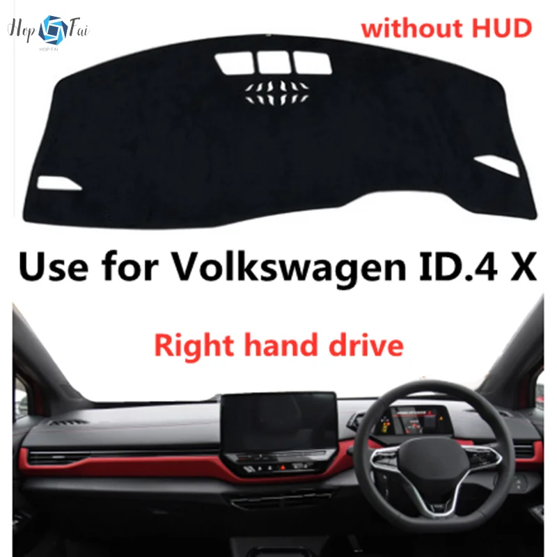 

Taijs Right Hand Drive Hot Selling Car Dashboard Mat Dash-Mat for Volkswagen ID.4 X 2020 2021 2022 Without HUD New Arrival