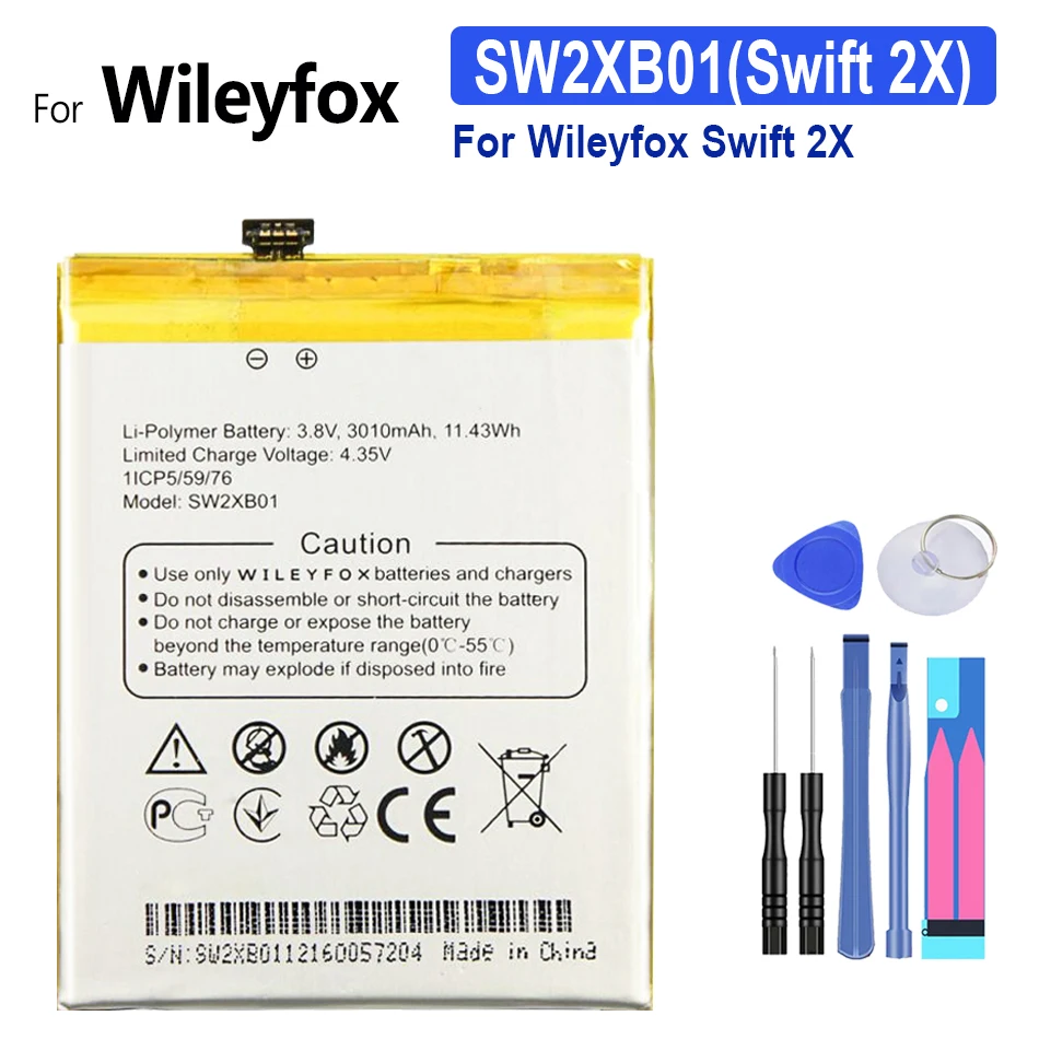 Сменная батарея SWB0115 SW2XB01 SWB0116 для Wileyfox Swift 2X/2/2 Plus 2Plus мобильный телефон - купить по