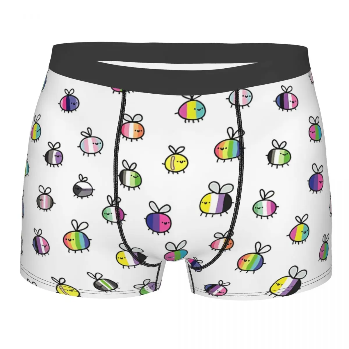 

Bee Bees LGBT Underpants Panties Shorts Boxer Briefs Male Underwear Ventilate