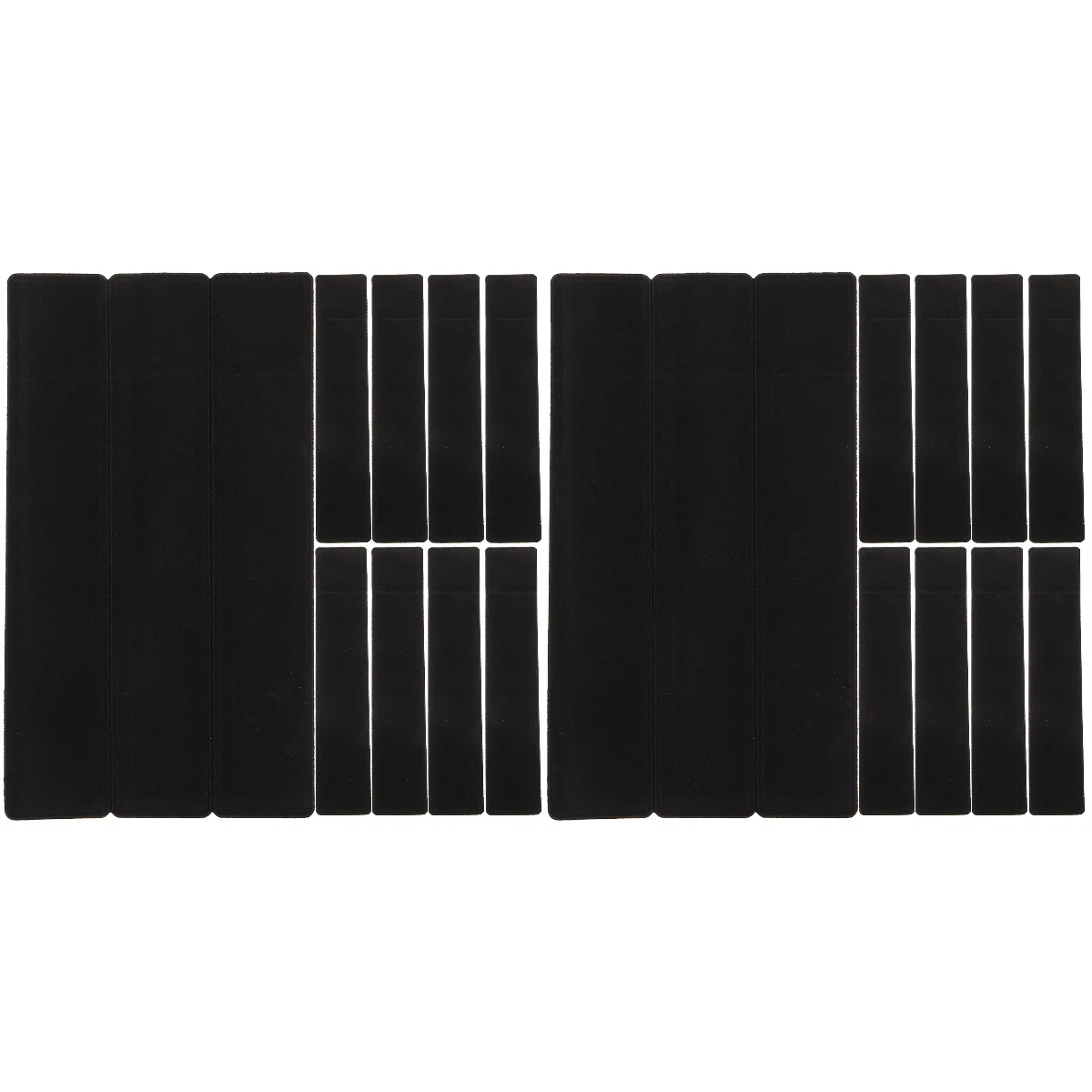 

60 Pcs Packing Bag Case Black Fountain Holder Flannel Gift Packaging Bags