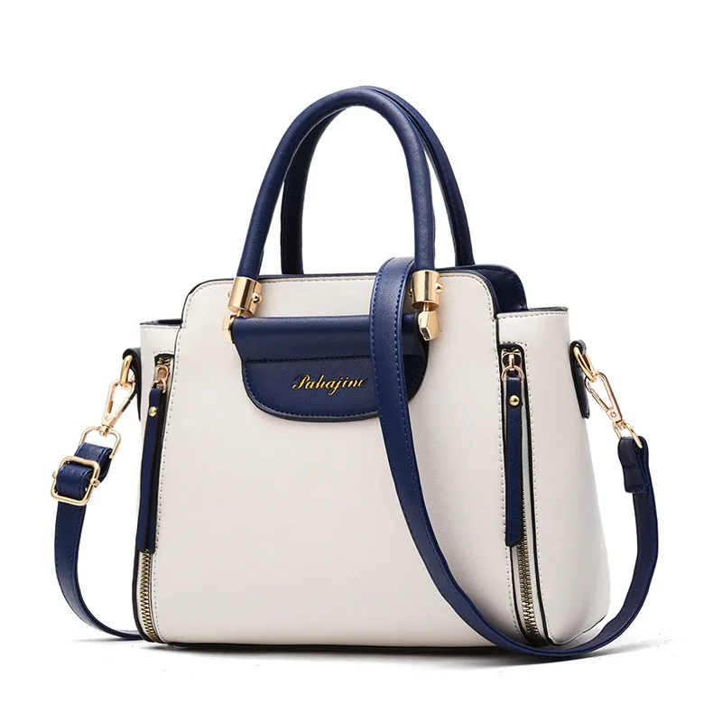women 2022 new contrast color handbag high-capacity Single Shoulder bags Messenger small side for fashion designer