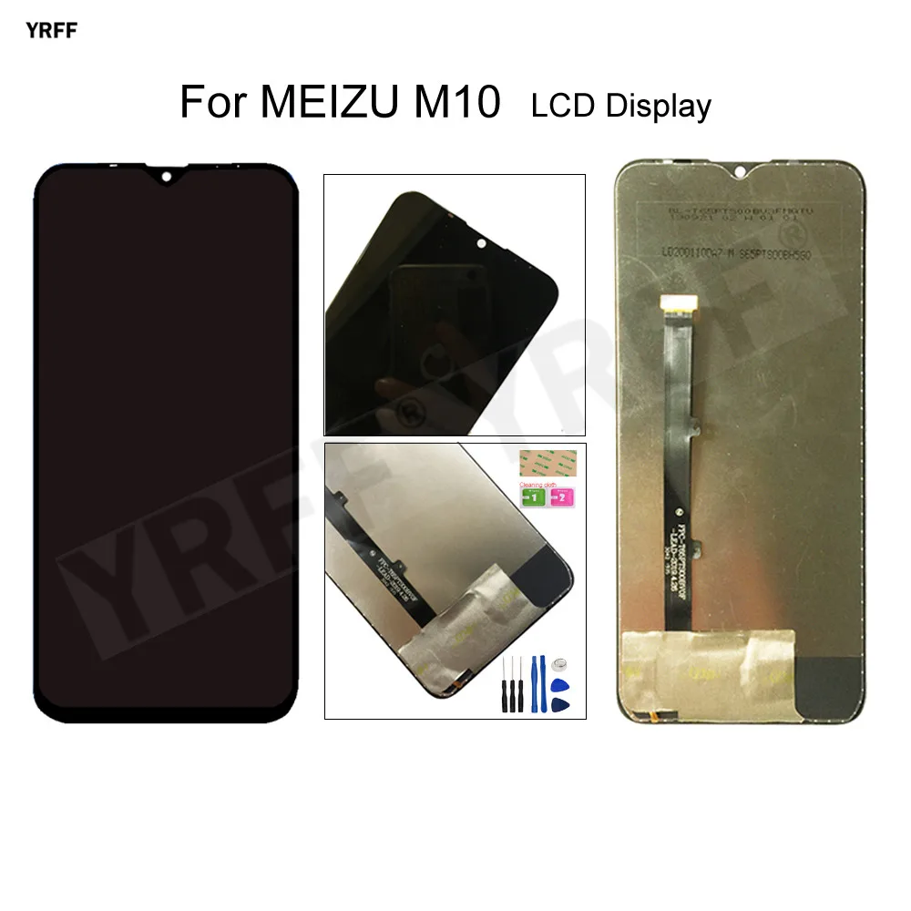 6 5 дюймовый ЖК-экран s для MEIZU M10 ЖК-дисплей сенсорный экран дигитайзер стеклянная