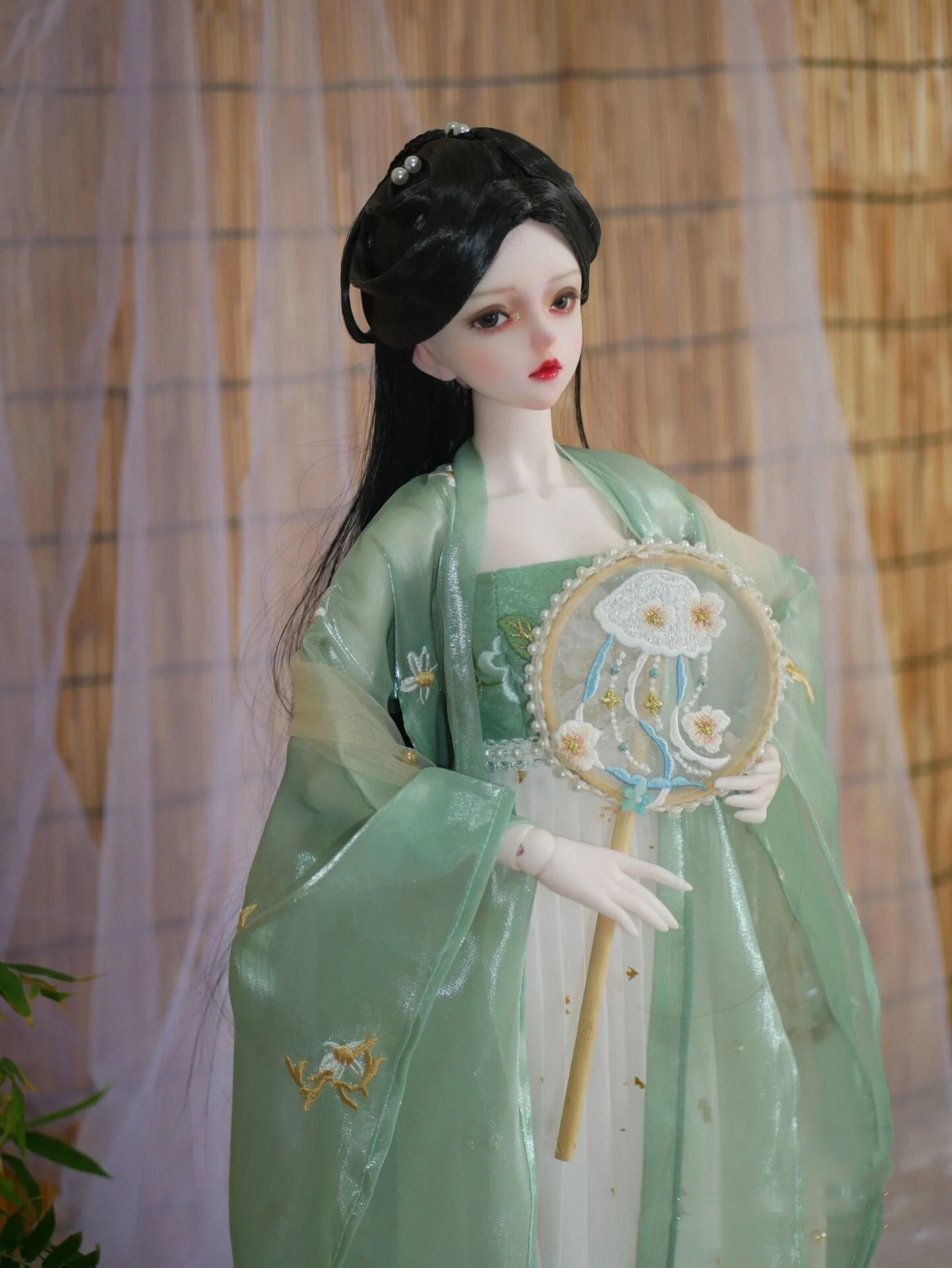 Фото Одежда для кукол BJD масштаба 1/4 и 1/3: старинный костюм, платье феи, китайский ханьфу для кукол BJD/SD/MSD/SD13, аксессуары для больших кукол C1853 №1