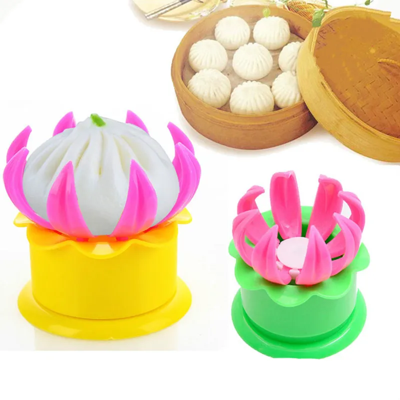 

DIY Fast Pastry Pie Steam Bun Dumpling Maker Mold Manual Punch Buns Mold for Kitchen Cooking Tool