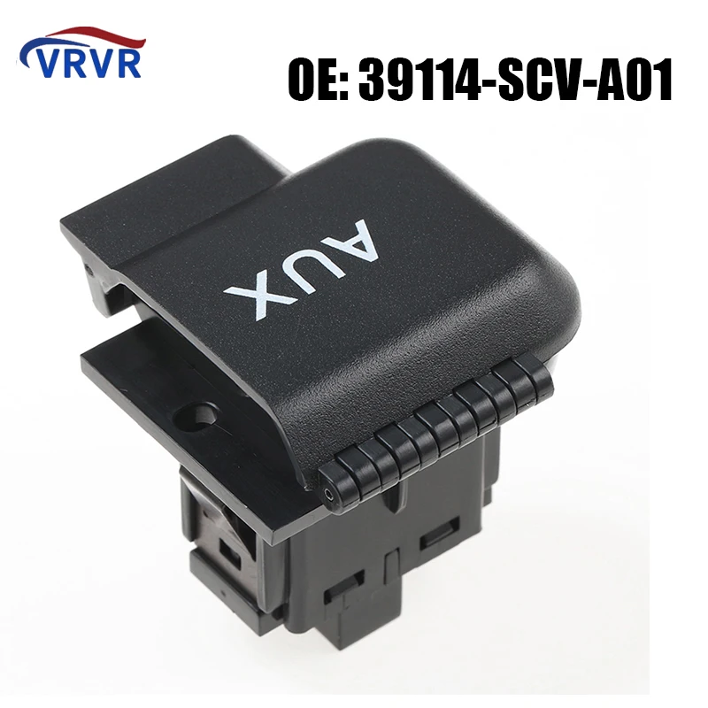 

Автомобильный вспомогательный аудиоразъем входа AUX 39114-SCV-A01 для Honda Element 2003-2011 39114SCVA01