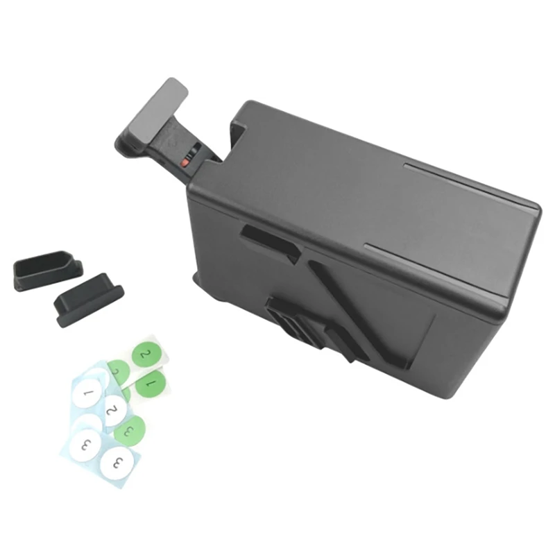 

Защитный чехол с 3D принтом для порта зарядки аккумулятора, пылезащитный чехол с наклейкой для защиты аккумулятора DJI FPV