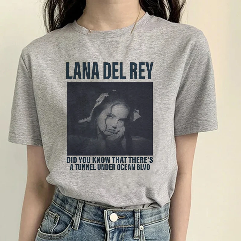 Женская Винтажная футболка с коротким рукавом принтом в стиле Харадзюку