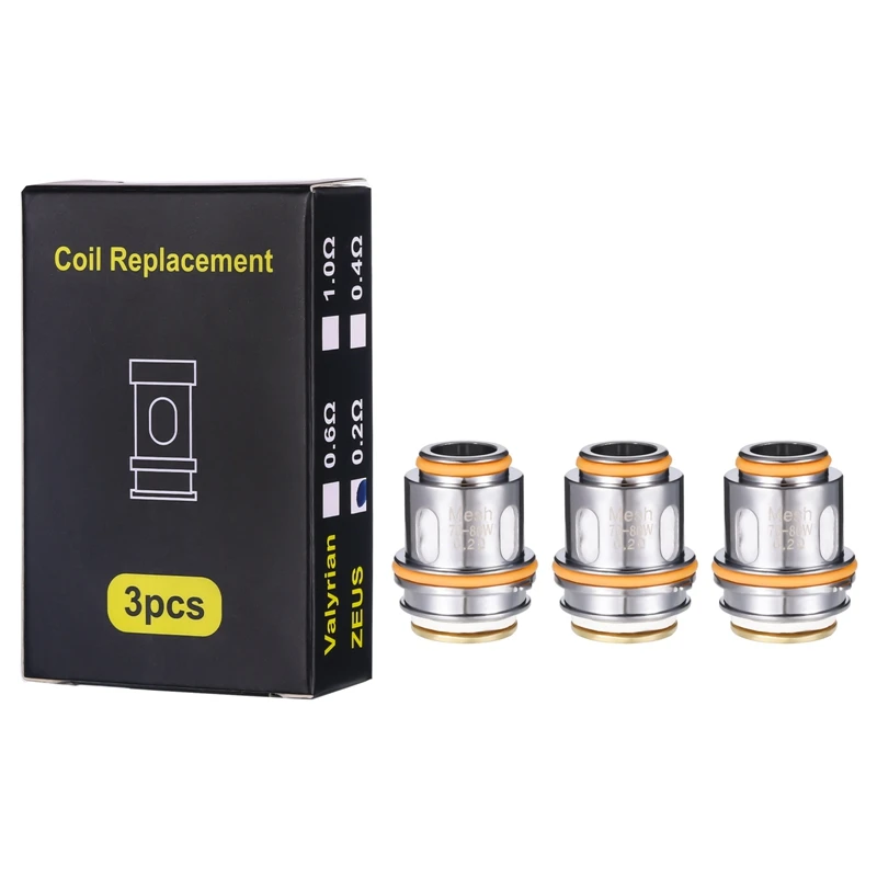 

3 шт./упаковка, сменные металлические катушки для Geekvape Zeus