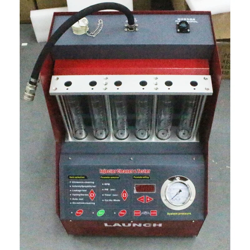

Оригинальный Ультразвуковой инжектор топлива CNC602A с 6 цилиндрами, испытательная машина для очистки с 110 В 220 В