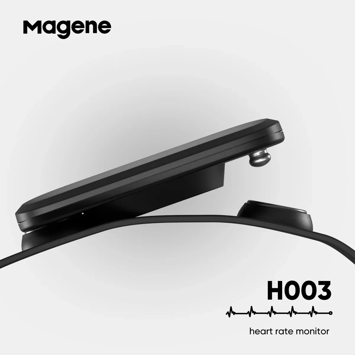 Magene H64 Монитор сердечного ритма Двухрежимный датчик Mover ANT Bluetooth нагрудный ремень
