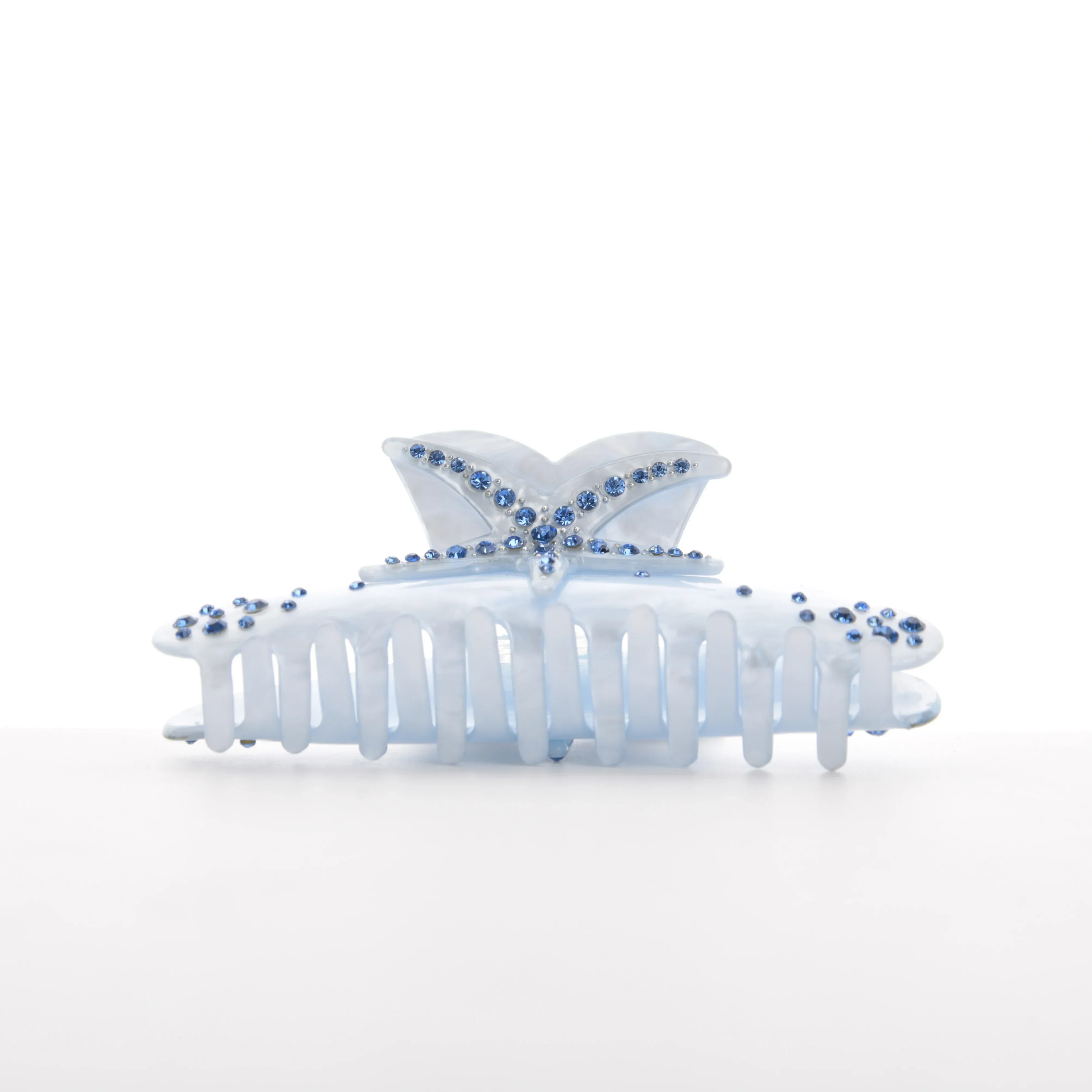 DS новый стиль стразы морская звезда коготь для волос акриловые заколки летние