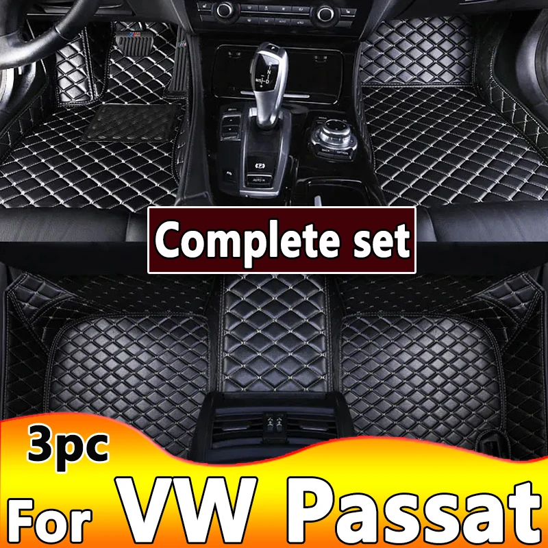 

Car Floor Mats For Passat 2019 2018 2017 2016 2015 2014 2013 2012 Auto Interior Styling Waterproof Carpets For Volkswagen vw