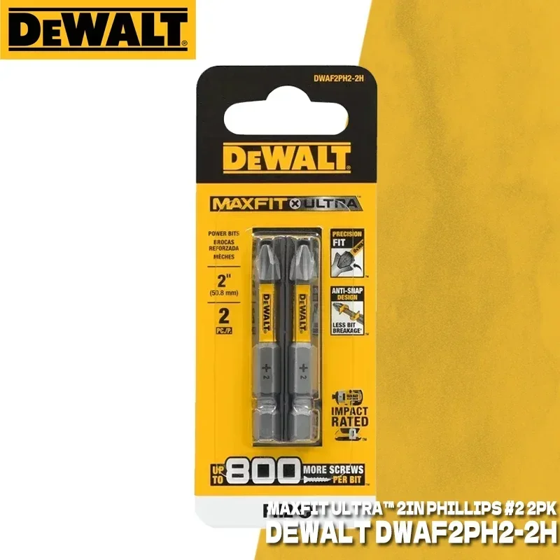 

DEWALT DWAF2PH2-2H ударные биты крестообразные 2 шт.