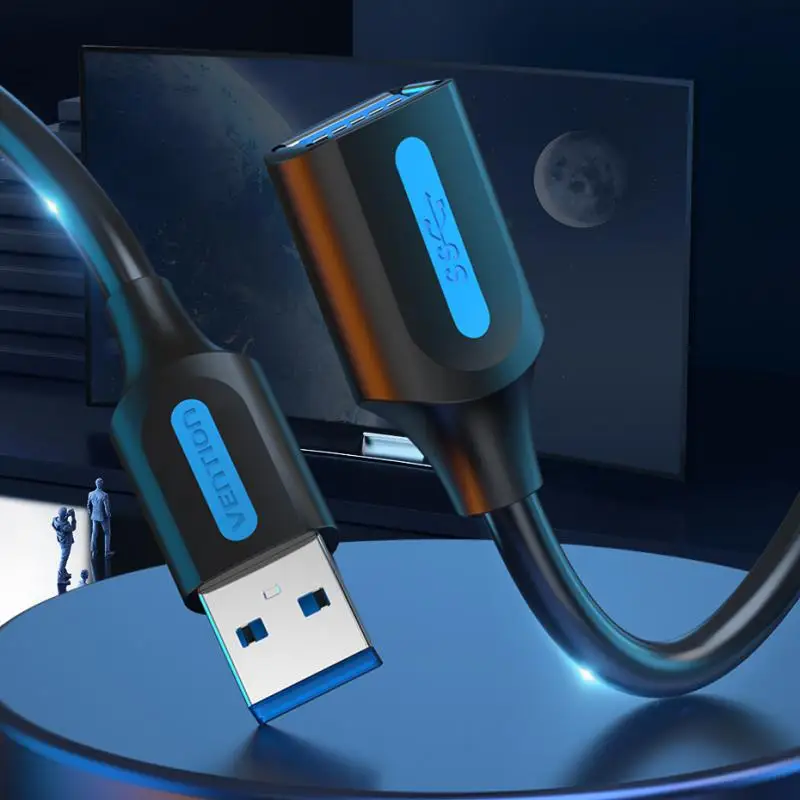 

RYRA USB Extension Cable Male to Female High Speed USB Data Cable For PC Laptop Smart TV U Disk USB 3.0/2.0 Cable Extender Cable