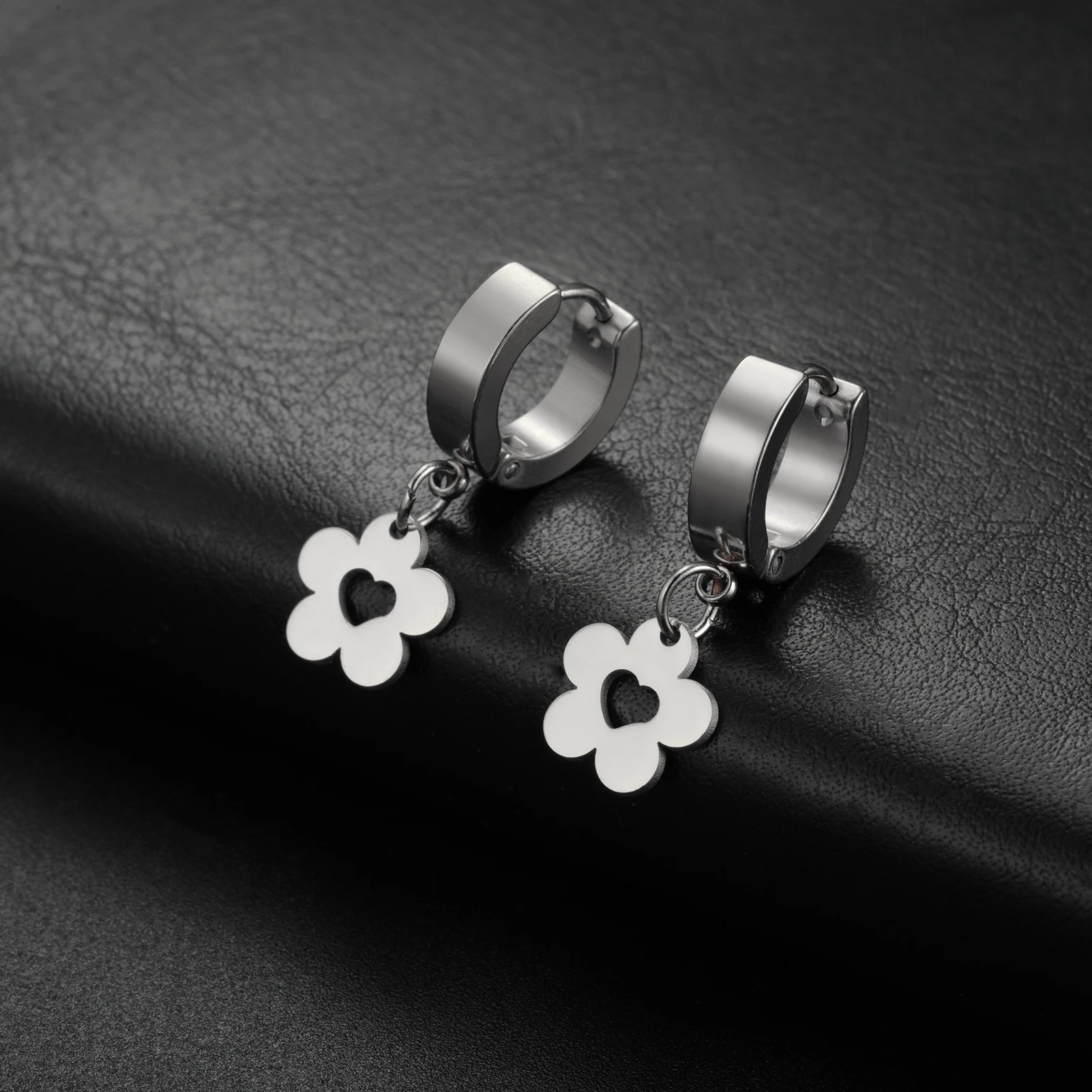 Cazador Золотой Цвет Цветок Сакура Кулон Серьги Для Женщин Девочек Ювелирные