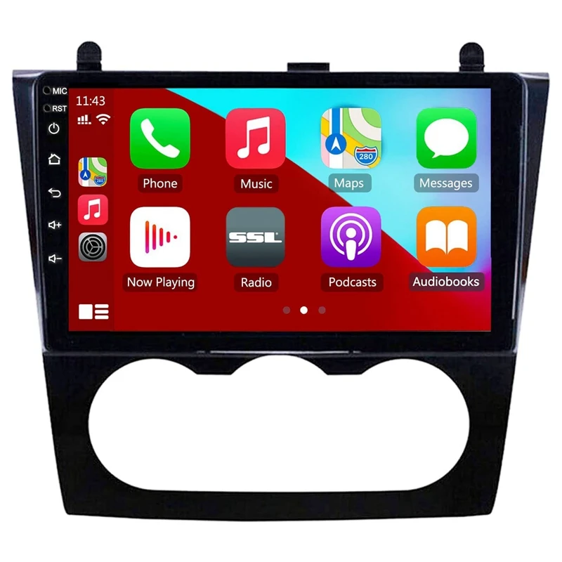 9 дюймовый Android 1 автомобильный навигатор стерео мультимедийный плеер GPS радио для