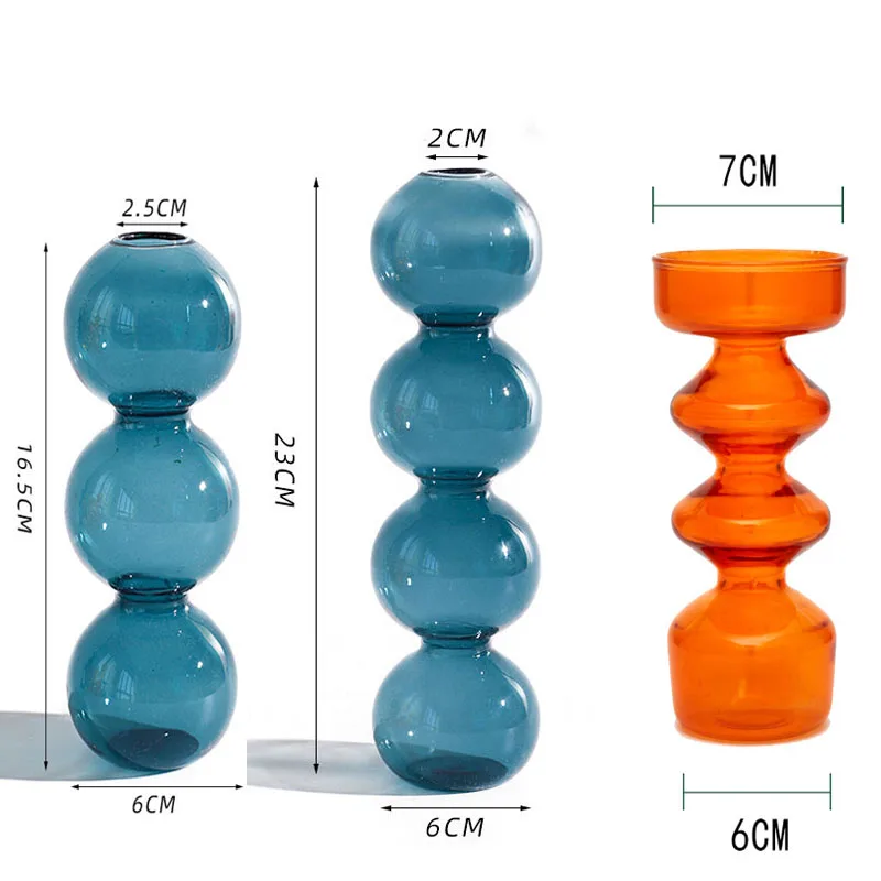 Ваза Современный домашнего декора Декор террариума Стекло ваза Гостиная