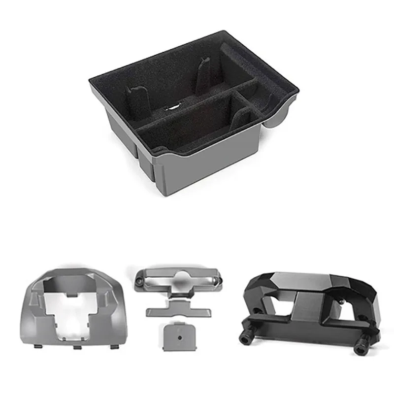 

For Tesla Model 3 Y 2021 Screen Rotation Holder & Center Console Organizer Tray Storage Box,GPS Navigation Bracket,1 Set