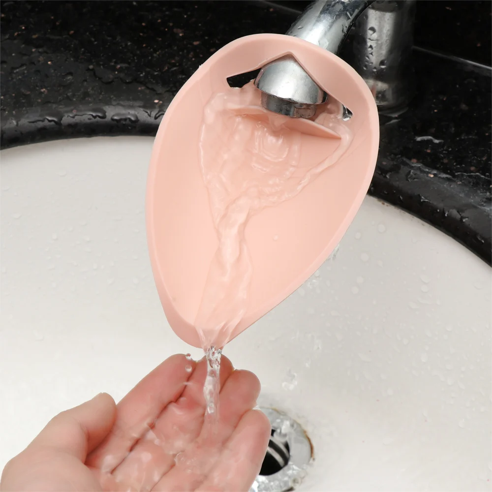 

1Pc Faucet Extender Water Saving Help Children Wash Hands Device Bathroom Kitchen Accessories Sink Faucet Extension Dropshipping