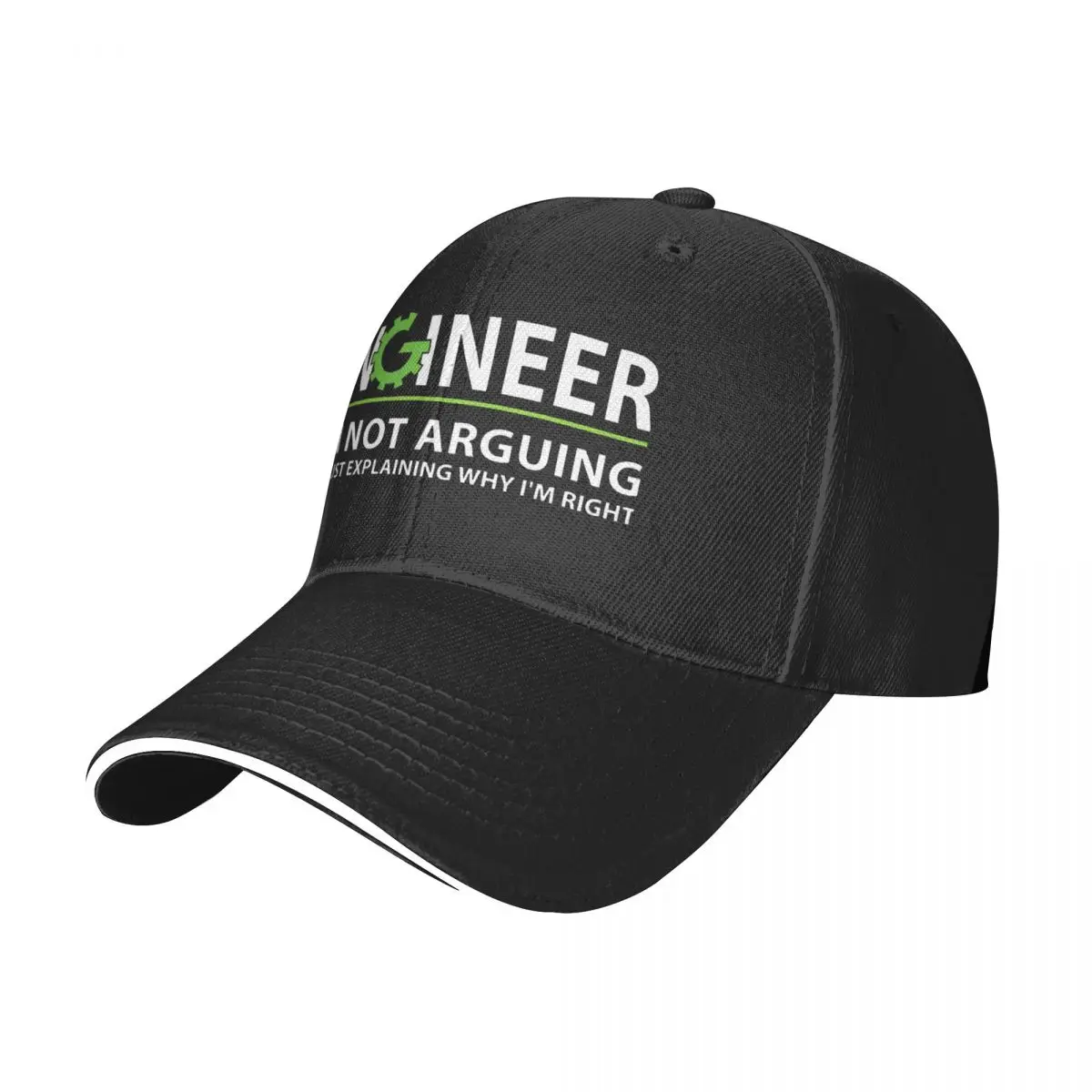 Engineer Im Not Arguing Baseball Cap Career Sports Trucker Hat Breathable Male Streetwear Custom Baseball Caps