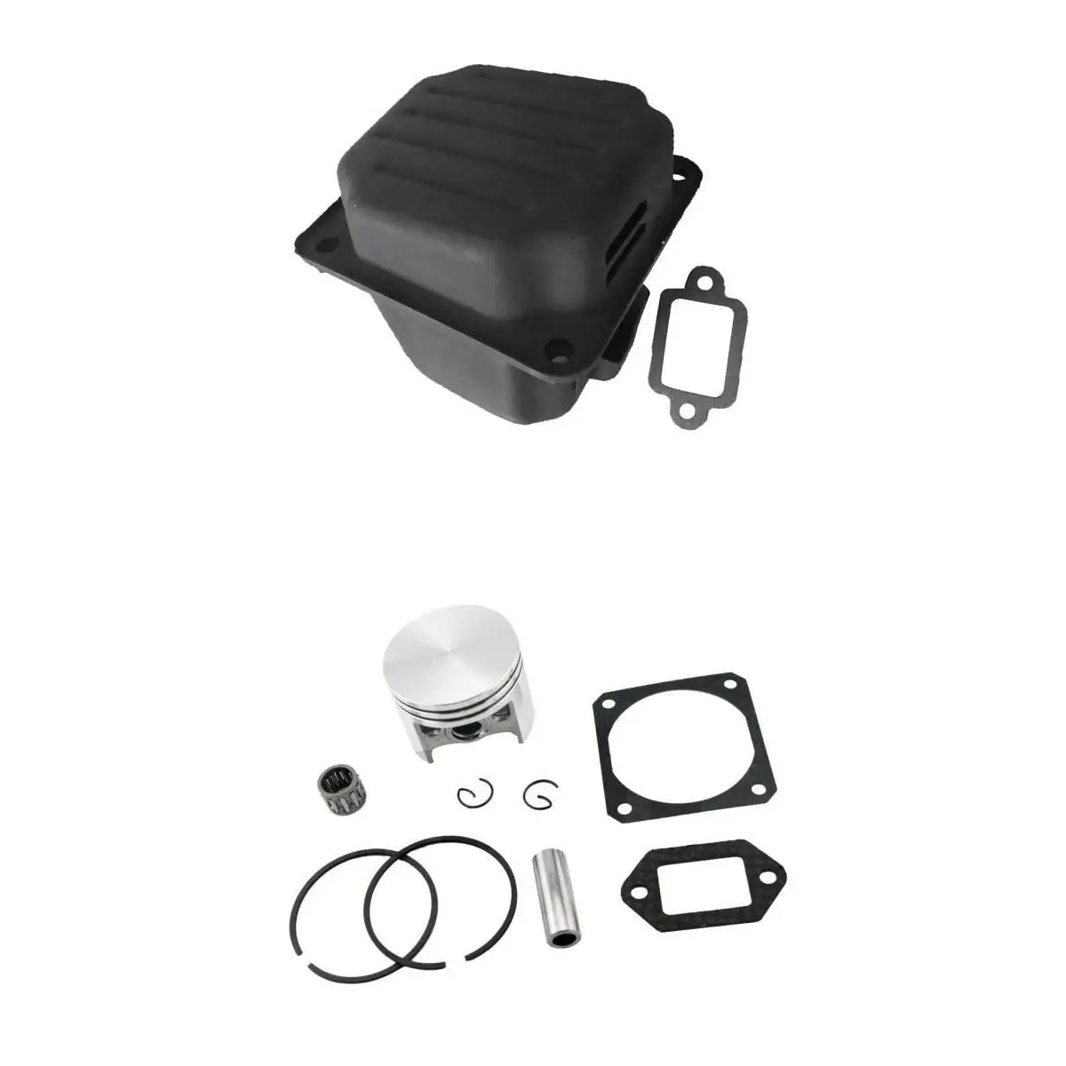 

Muffler Exhaust 52mm Piston Ring Pin Kit For 038 380 MS380 038AV