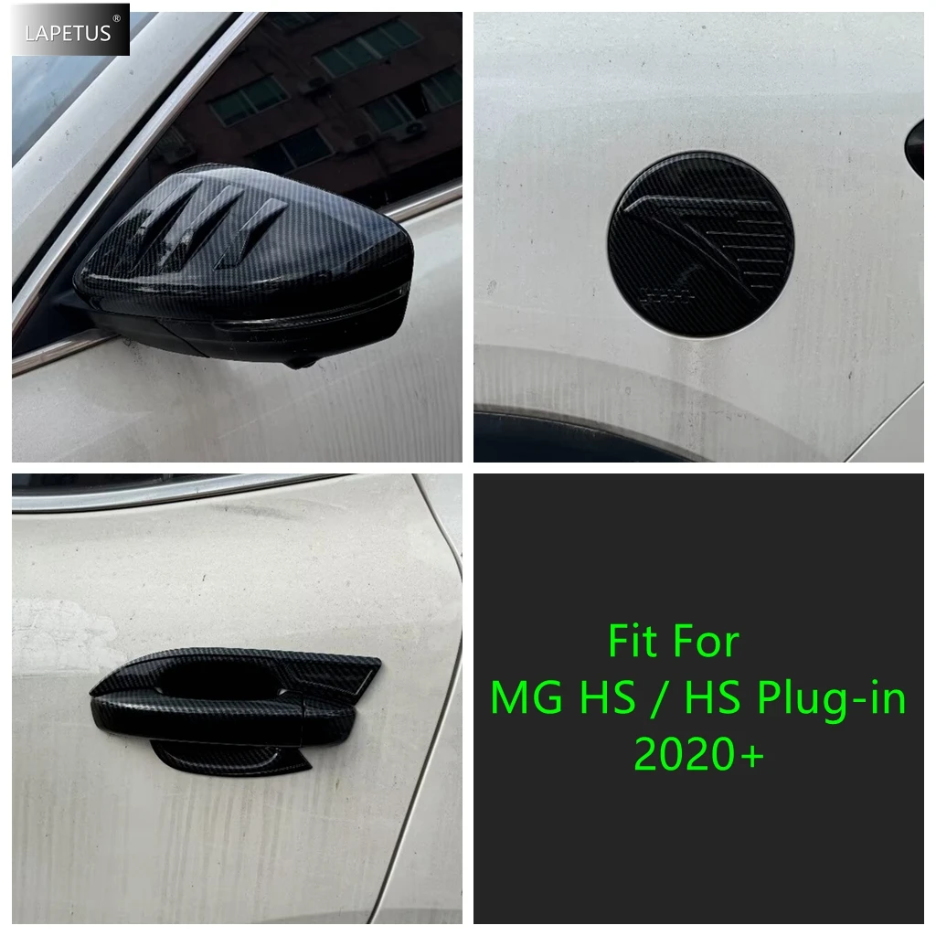 Зеркало заднего вида из углеродного волокна ABS / чаша дверной ручки крышка