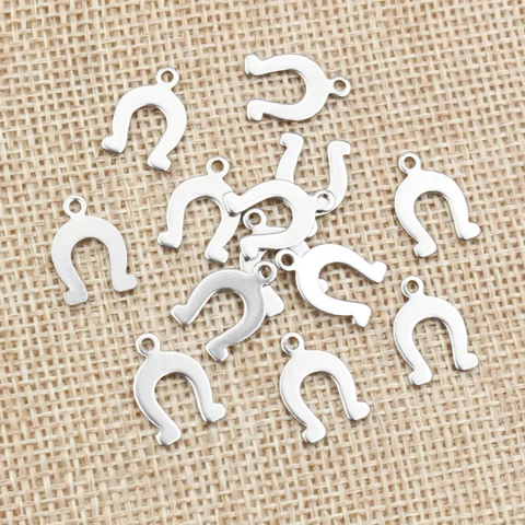 Шармы подковы из нержавеющей стали 50 шт