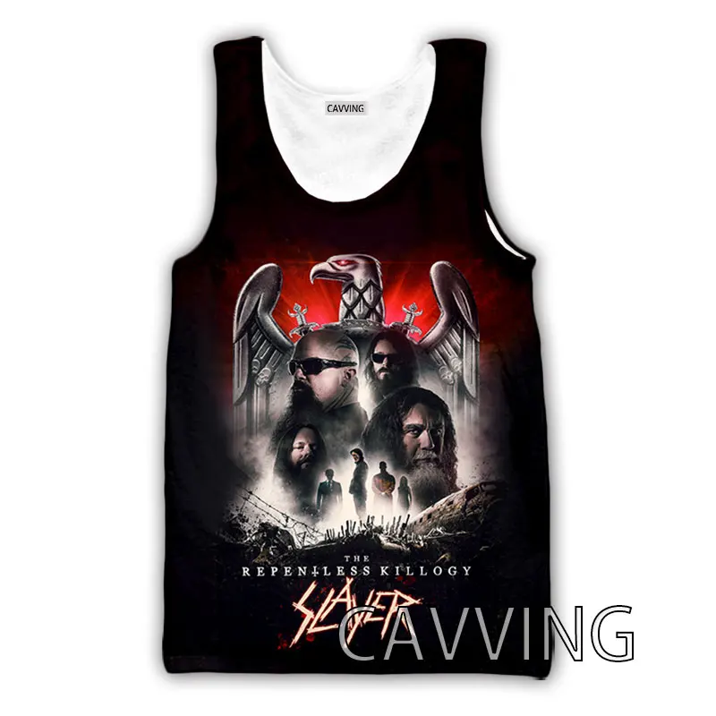 Майка с 3D принтом SLAYER ROCK |