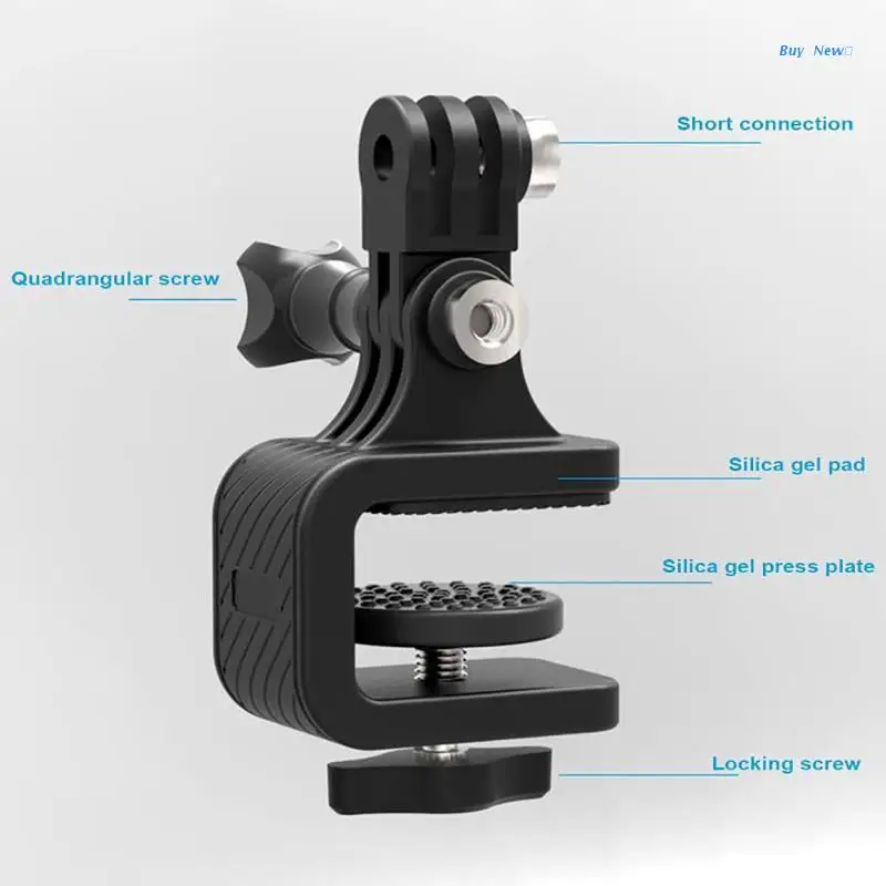 

Rotation Clamp Rotating Clip Skateboard Surfboard Mount Bracket Holder Stand for Hero Action Camera/Max Sports Cameras