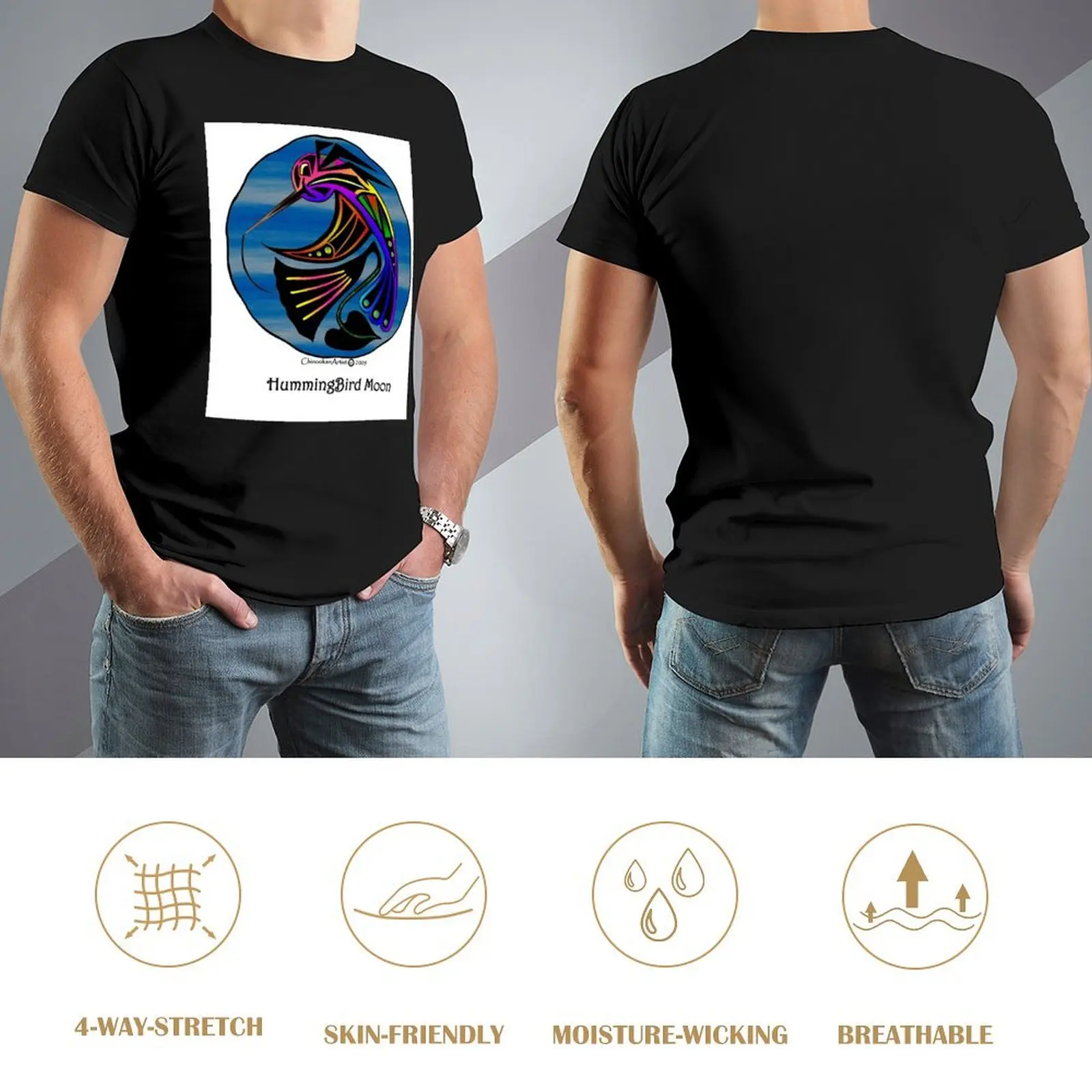 Футболка HummingBird Moon 2005 (заложенное стекло)