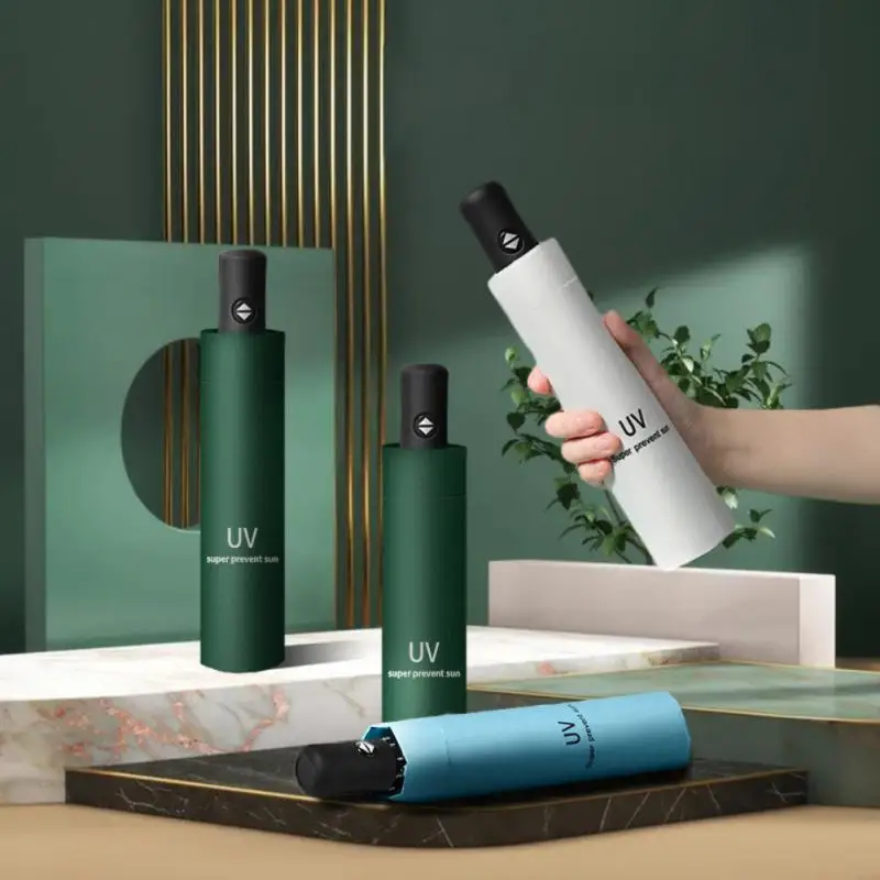 

Солнцезащитный автоматический складной зонт с защитой от УФ-лучей, 2022