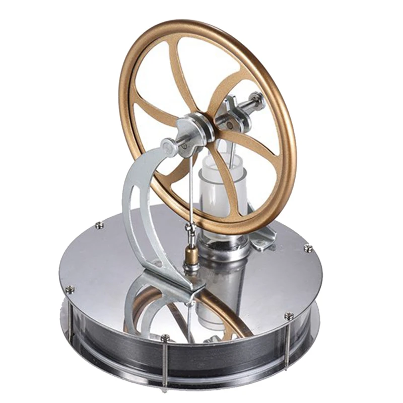 

Temperature Stirling Engine Motor Model DIY Kit Heat Steam Learning Education Tool To Understand The Working Principle