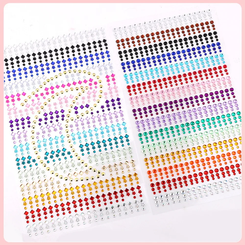 900 шт. одноразовые бриллиантовые украшения для сценического макияжа