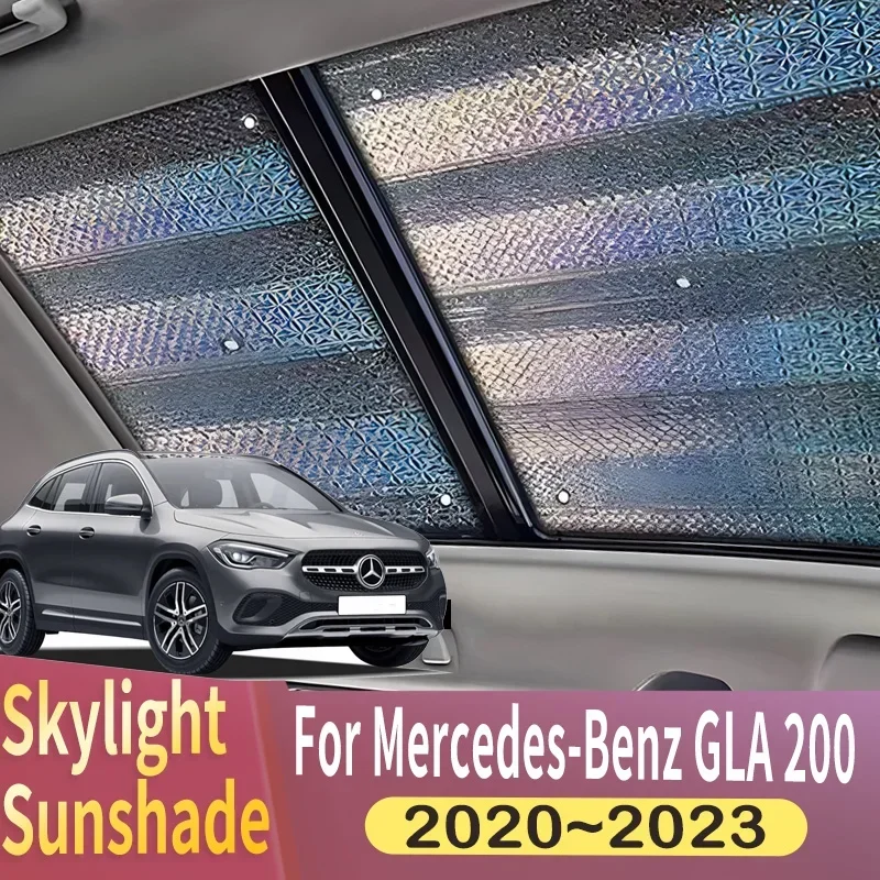 Солнцезащитный козырек на крыше подходит для Mercedes-Benz GLA 200 H247 2020 ~ 2023 2022