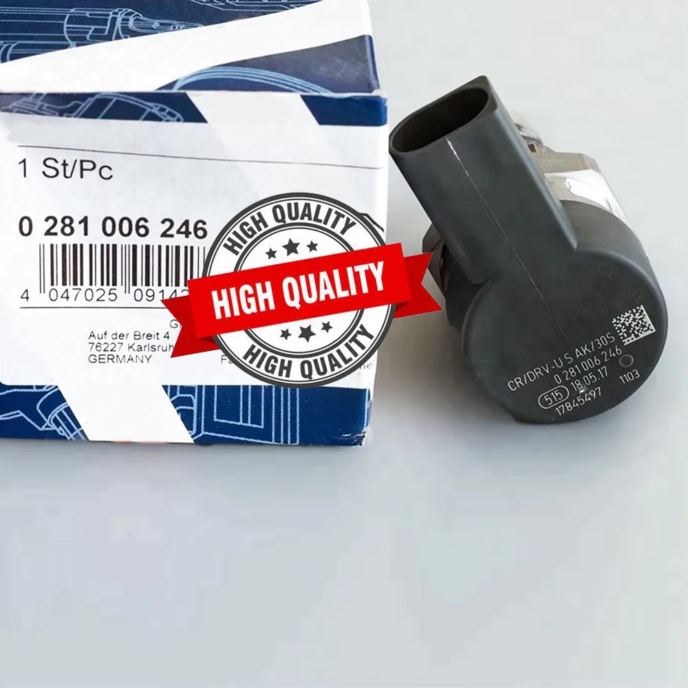 

0281006246 Регулятор насоса высокого давления CR Rail для BMW 5 7 F10 F11 X5 X6 E70 E71 3.0L 13538508158 8508157