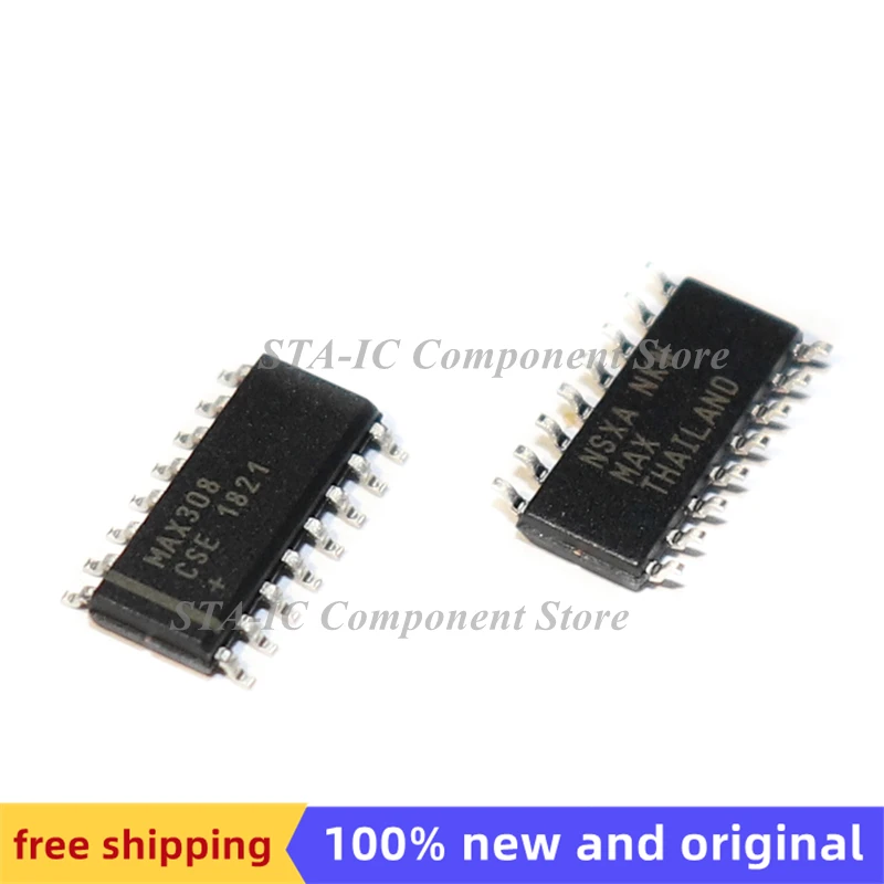 

Новинка, оригинальная бесплатная доставка MAX308CSE SOP-16 MAX308