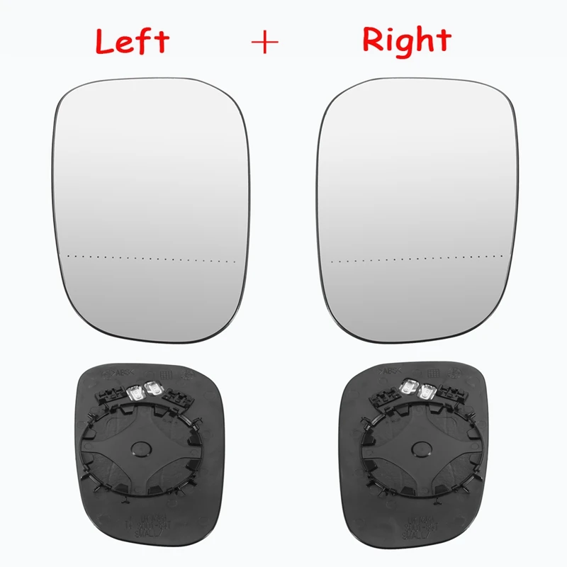 

New Left+Right Car Rearview Side Heated Door Mirror Glass For Volvo C30 C70 S60 S80 V50 2006-2009 30762571