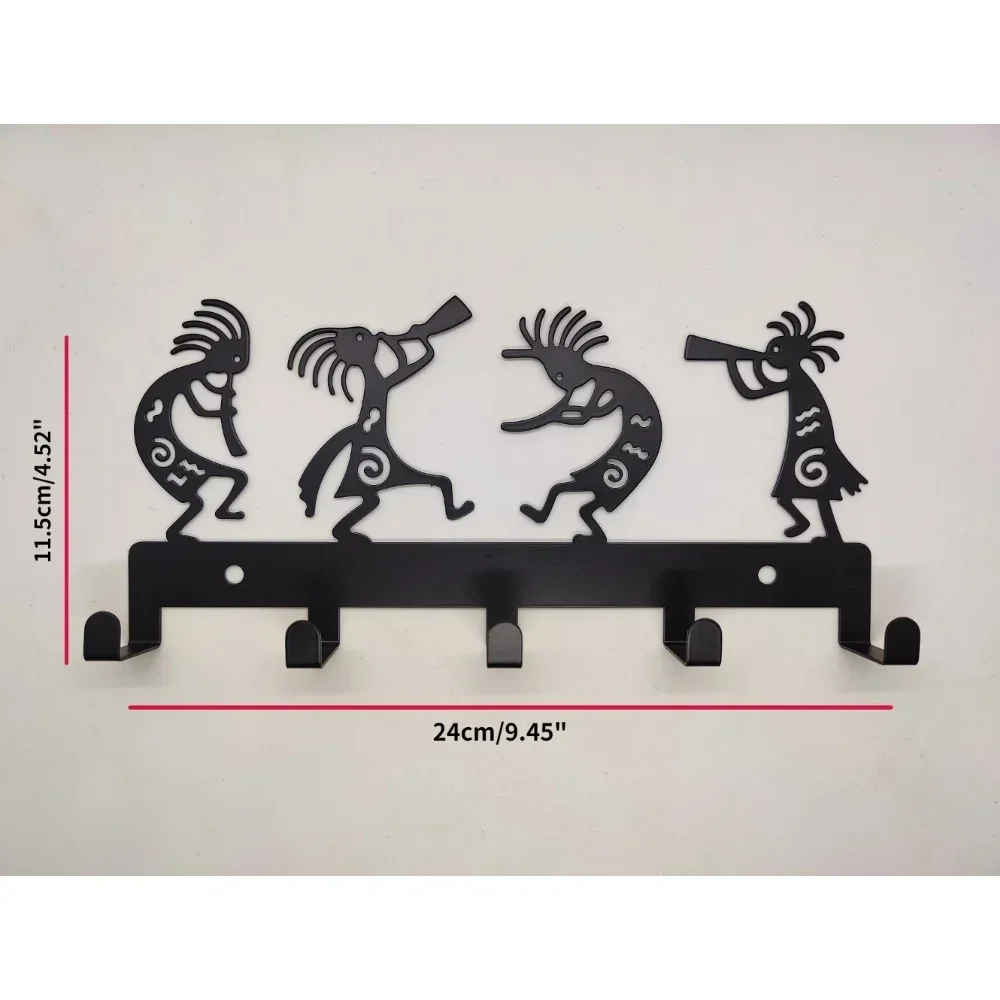 

Винтажный черный металлический крючок CIFBUY