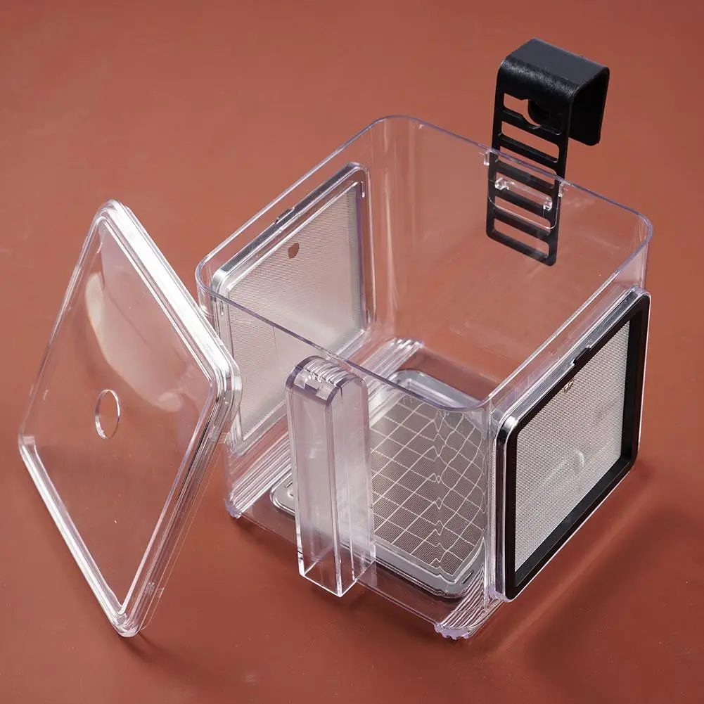 

Aquarium Acrylic Fish Tank Isolation Box Pneumatic Spawning Incubation Box Acrylic Fish Breeding Box Fish Separator For Aqu P0B2