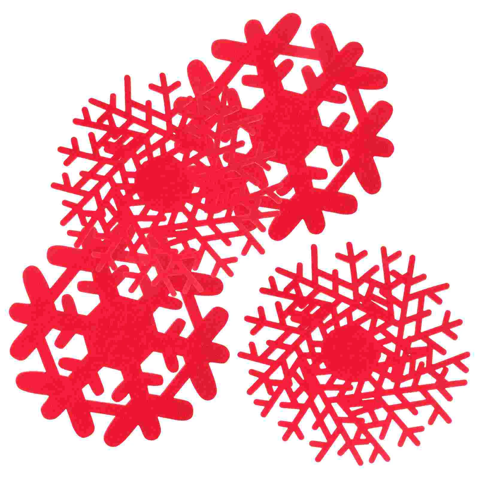 

4 шт. подставки для украшений, праздничные снежинки, аксессуары в ассортименте, нескользящая кружка