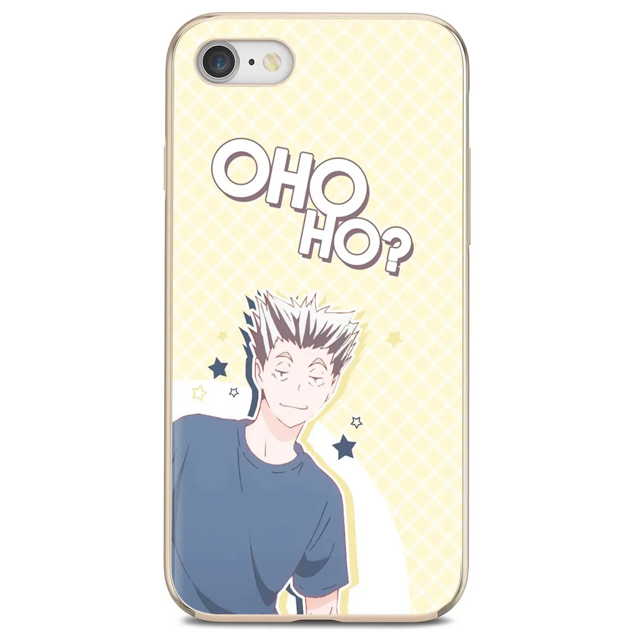 Soft TPU Phone Cover For Xiaomi Redmi Note 10 10s 3S 4 4X 5 6 6A 7 8 8T 7A 9 9T 9s 9C 9A Pro Koutarou Bokuto Haikyuu! Manga | Мобильные