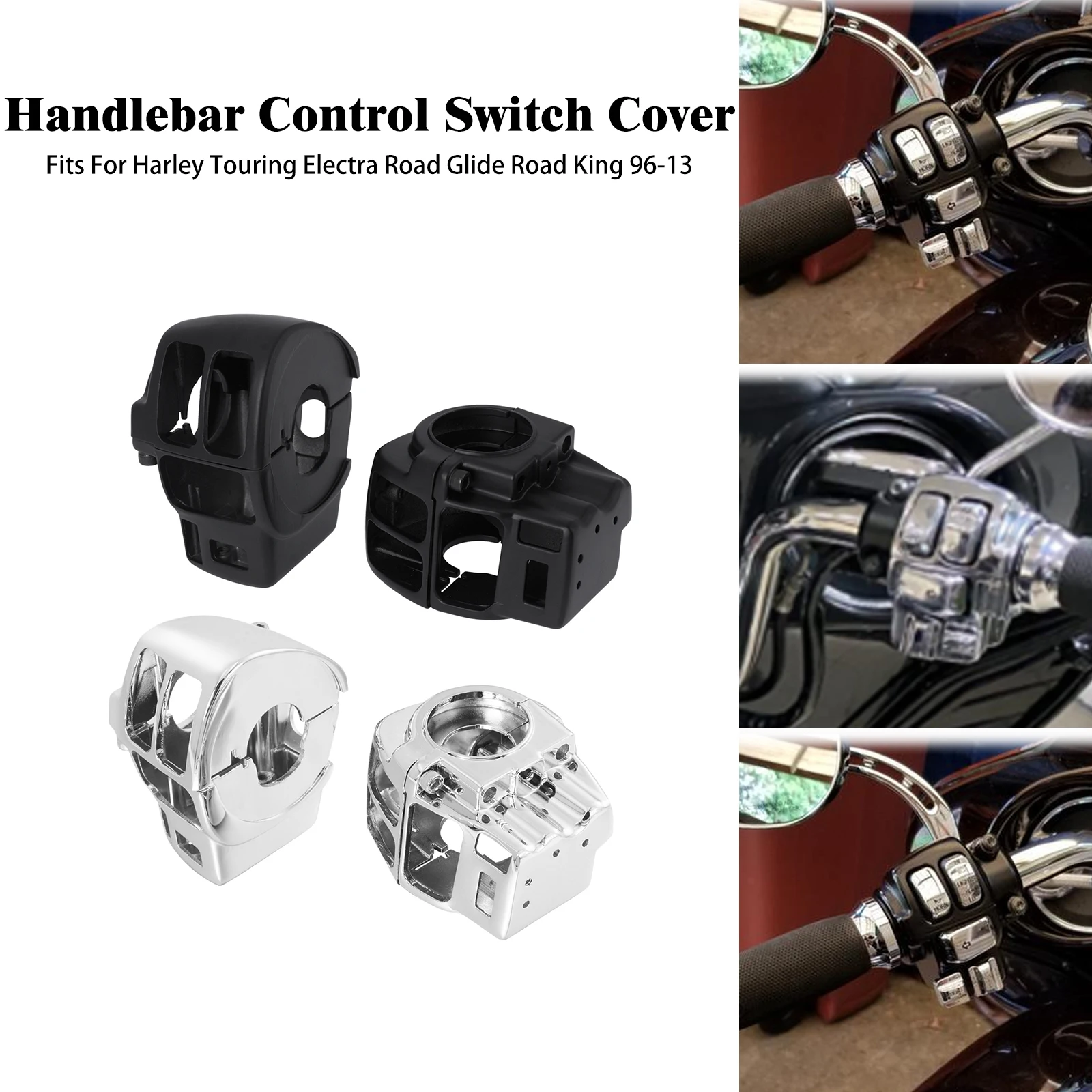 Корпус переключателя управления на руль мотоцикла для Harley Touring Electra Road Tri Glide King Ultra