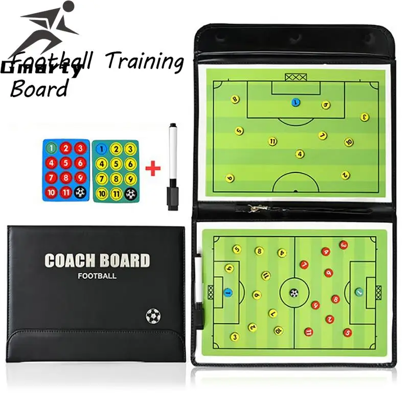 

Foldable Magnetic Football Training Board Soccer Coaching Clipboard for Match Train Football Tactic Folder Soccer Accessories